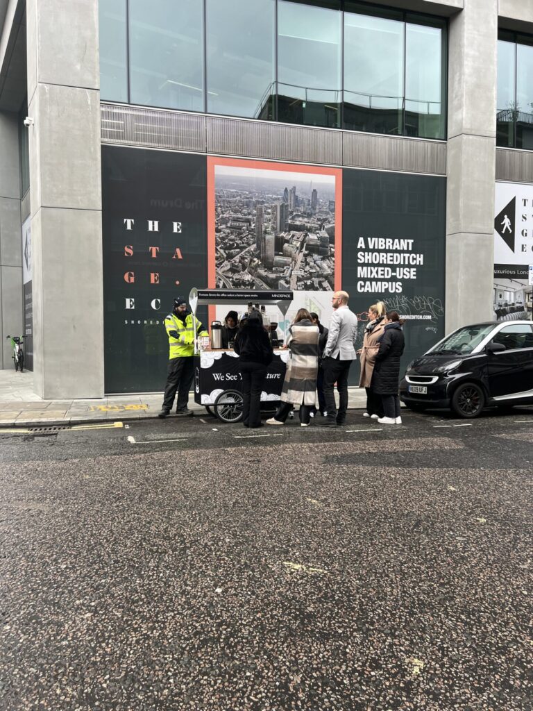 Coffee Cart Activation